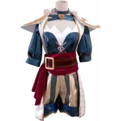 2017 Game LOL Miss Fortune Captain Pirate Christmas Hallowmas Party Uniforms Suit Cosplay Anime Costume