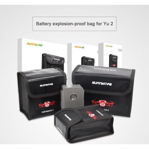 DJI Mavic 2 Pro Drone Battery Bag Protective Case Storage Fire-proof Safe Box for Dji Mavic Pro 2 zoom Accessories