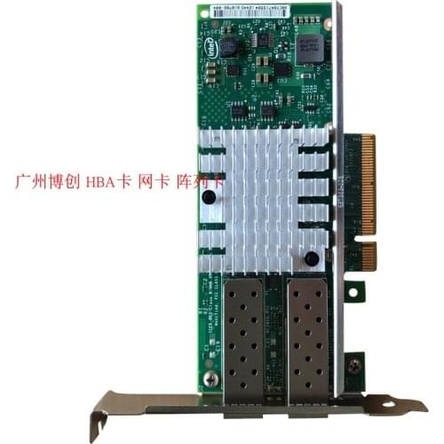 For INTEL 82599 network card X520-DA2 X520-DA1 DELL R740 Gigabit dual-port optical fiber network card