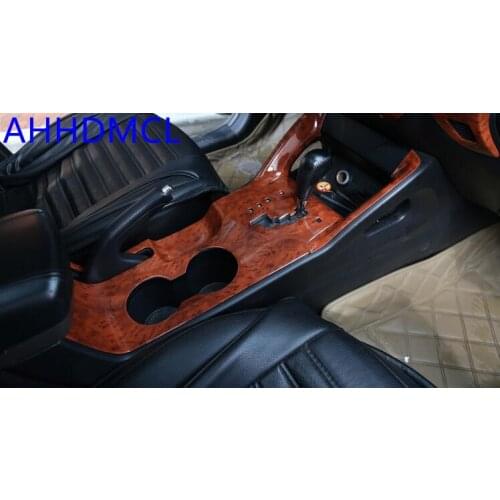 Car Interior Mouldings Modification Sequins Decorative Trim Frame Mahogany For Hyundai ix35 2009 2010 2011 2012 2013 2014 - 2017