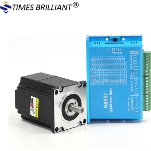 China supply 1.5Nm close loop stepper motor nema 23 stepper motor CNC kit