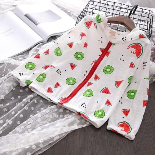 2019 Kids Windbreaker Infant Cartoon Printed Hooded Jackets For Girls Coat Boys Outerwear Baby Girl Jacket Childrens Clothing