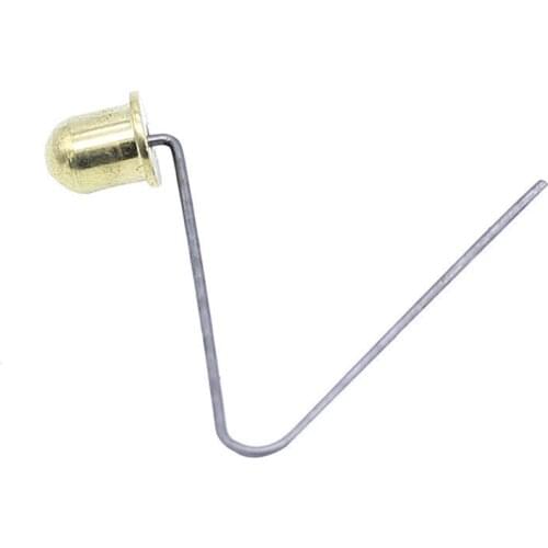 Brass tent Pole Push V Shaped button spring snap clip tube for 25mm Locking Round tube clamp