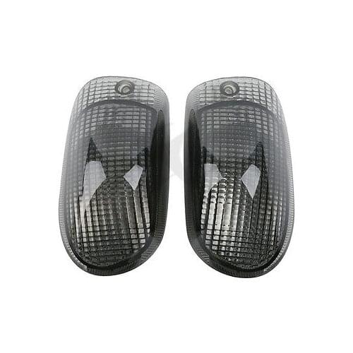 Motorcycle Front Turn Signal Indicators Lens For Kawasaki ZZR1100 ZX-11 1990-1992