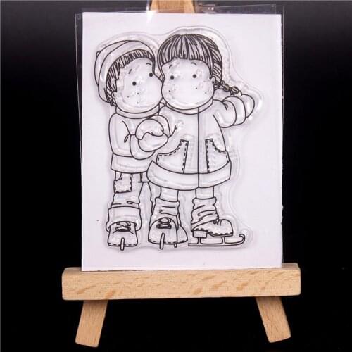 New Transparent Silicone Clear Rubber Stamp and die Sheet Cling Scrapbooking DIY Cute Pattern Photo Album PaperCard Decor Stamp