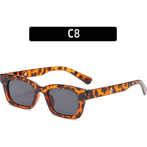 Retro Sunglasses Woman Rectangle Glasse for Women Korean Hip Hop Cute Trendy Cmaos Brand Vintage Polycarbonate Driving Oculos