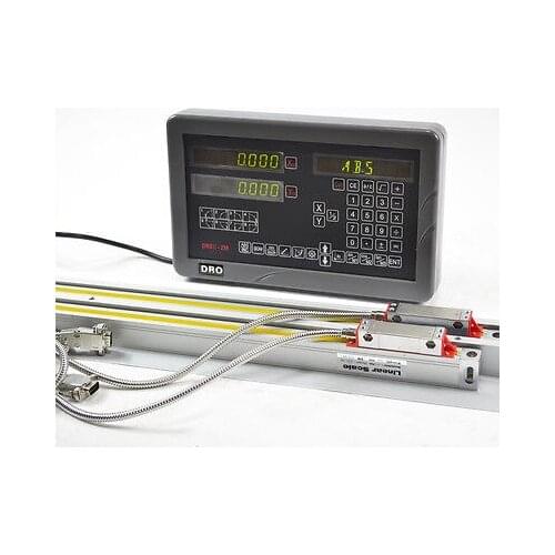 SINPO 2 Axis Digital Readout DRO KIT With Linear Scales For Mill Milling Machine