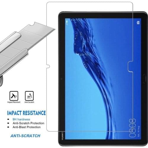 For Huawei MediaPad M5 Lite 10.1 inch - 9H Premium Tablet Anti-Scratch Tempered Glass Screen Protector Film Protector Cover