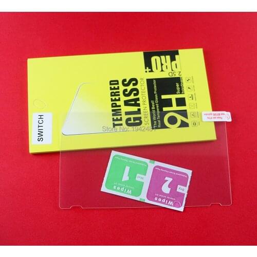 20sets For Switch Tempered Glass 9H 2.5D Anti-Knock Scratch Proof Screen Protector Film for Nintendo Switch NS Smartphone