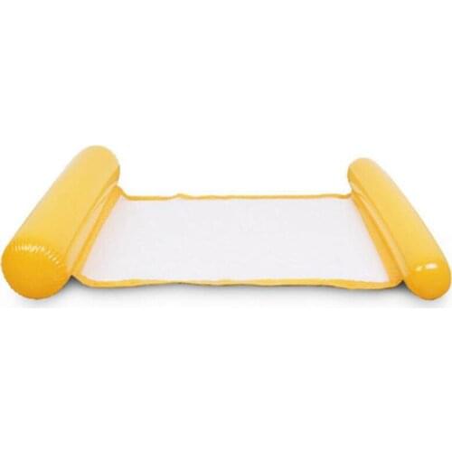 High Quality Adult water recliner floating row swimming Foldable inflatable floating bed air cushion bed Плавающая кровать