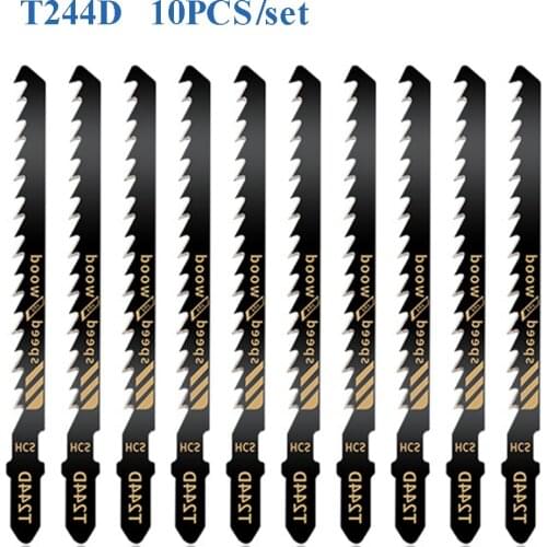 10PCS Jig Saw Blade Woodworking Saw Blade T144D/T244D/T118A/T111C Cutting Tools