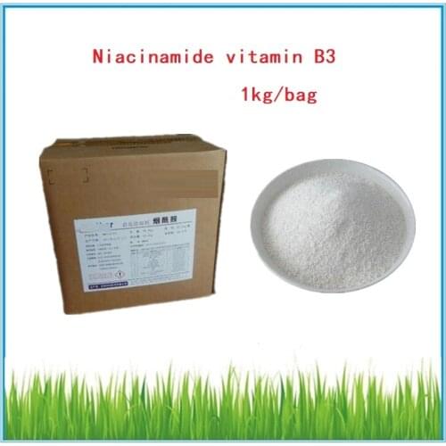 1000g/bag pure 99% Nicotinamide cosmetic vitamin B3 anti freckle treatment removal age spot skin lightening fade freckle remov