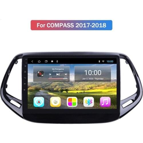 Cross Border Goods Are Applicable To Jeep Guide 17-18 Navigation Vehicle GPS Navigator Central Control Large Screen Machine
