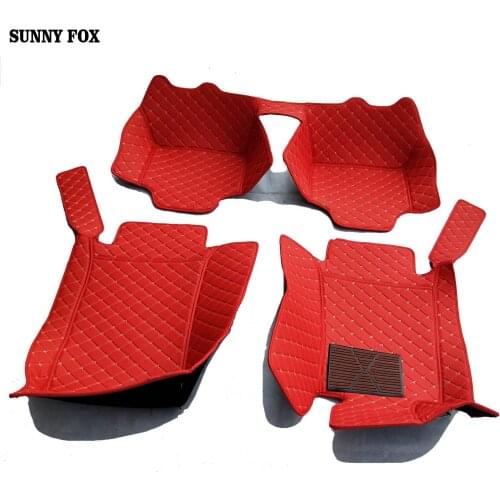 Car floor mats for Skoda Superb Yeti Fabia Rapid spaceback 5D heavy duty car styling carpet floor liner