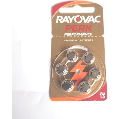 30PCS Hearing Aid Batteries A13 13A ZA13 13 PR48