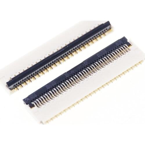 10 pcs FPC connector 45 Pin 0.3 mm pitch 0.9 mm height back flip type dual sided Top and Bottom Right Angle SMT FH35C-45S-0.3SH