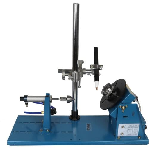 Combined Mini Welding Turntable 220V BY-10T Welding Positioner With K01-63 3 Jaws Chucks
