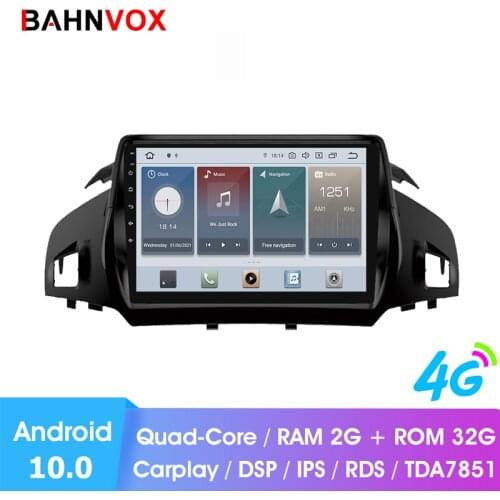 9" android 10.0 RAM 2G car gps dvd player for Ford kuga escape C-max 2013 2017 car radio multimedia navigation stereo head unit
