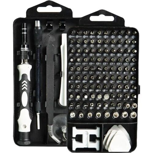 115 In 1 Screwdriver Set Magnetic Screwdriver Bits Repair Phone PC Tool Kit Precision Torx Hex Screw Driver Hand Tools Set