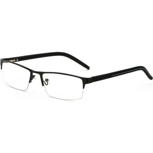 2018 Brand High-end Business Reading Glasses Men Stainless Steel PD62 Glasses Ochki 1.75+3.25 Degree Gafas De Lectura reader