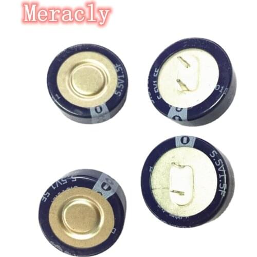 10PCS farad capacitor super capacitor 5.5V 0.1F 0.22F 0.33F 0.47F 1F 1.5F C