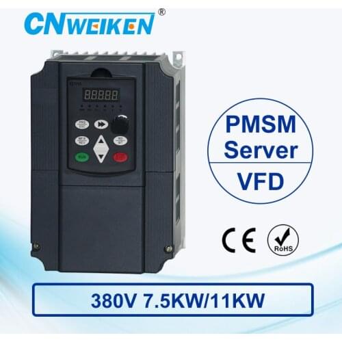 Wk600B Vector Control frequency converter 7.5kw 11kw Three to Three-phase 380V Permanent Magnetic Synchronous Motor Drive