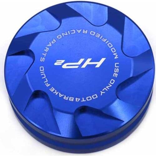 Rear Brake Fluid Reservoir Cover Cap For BMW HP2 SPORT HP 2007 2008 2009 2010 Motorcycle Accessories With Logo Red