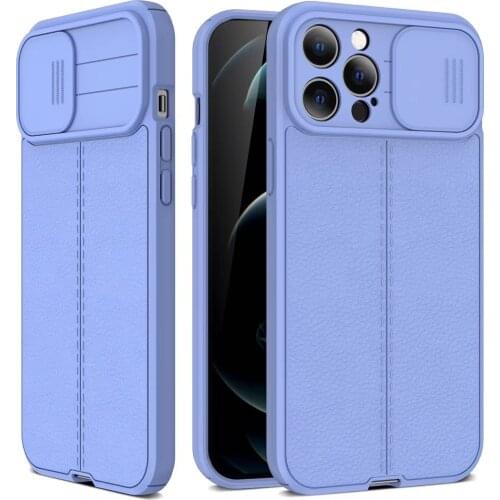 Camera Protection Leather Phone Case For iPhone 12 11 Pro Max XR X XS Max 7 8 Plus 12 Pro 11 Shockproof Soft Silicone Back Cover