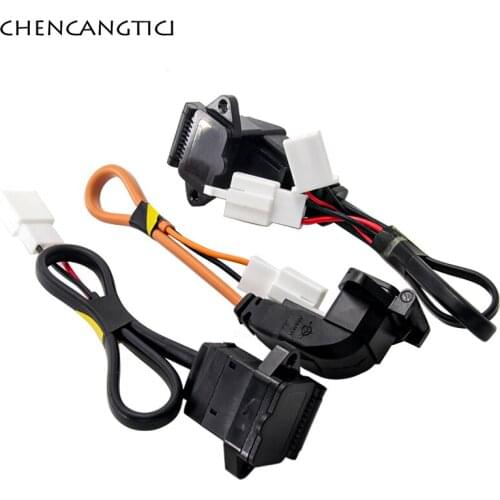 1Set 2Pin/4Pin Electric Car Charger Plug New National Standard Power Supply Safety T-Shaped Elbow Conversion Wiring Harness