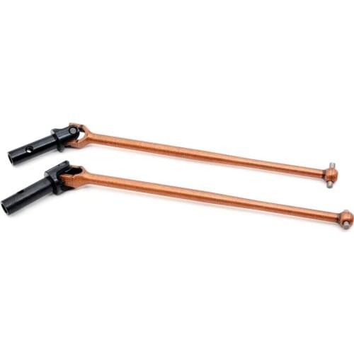 2Pcs 8158 Front Horizontal Universal Drive Shaft for 1/8 ZD Racing 9021 08423 RC Car Upgrade Parts Spare Accessories