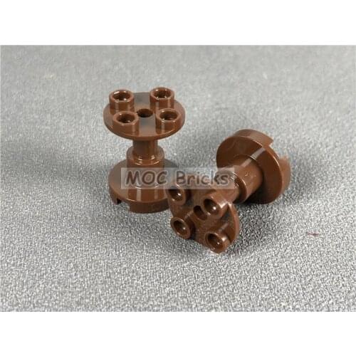 20pcs/lot DIY Brown Support 2 x 2 x 2 Stand with Complete Hole fit with 3940b building block toys for children Xmas gifts