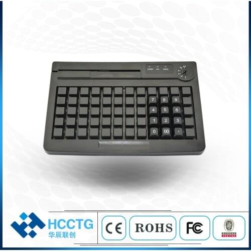 60 keys programmable membrane pos keyboard with USB interface KB60M