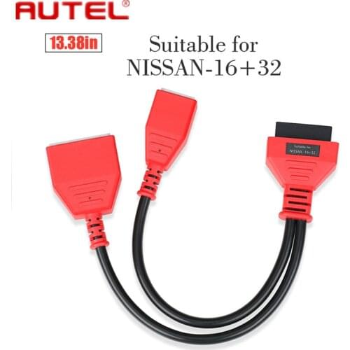 Autel 16+32 Gateway Adapter for Nissan Sylphy Key Adding No Need Password Work with IM608 IM508