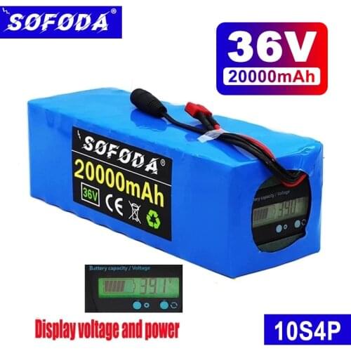 36V 21700 Battery 14Ah 10S2P 500W High Power Li-ion Battery EBike Electric Bicycle Battery Pack with BMS+42V2A Charger