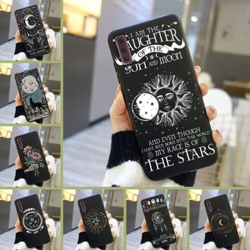 Cool Tarot Cover For Samsung Galaxy A6 A7 A8 2018 A3 A5 2016 2017 Silicone Phone Case For Samsung Galaxy A6 A8 Plus 2018 Case