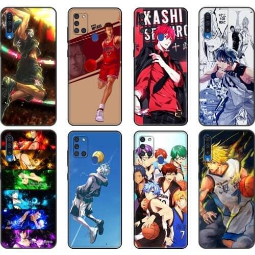 Black tpu Case For Samsung Galaxy A50 50S A30S A10 A11 A21S A31 A41 A51 A71 M21 M30S S10 LITE Cover Kuroko No Basket Taiga Daik