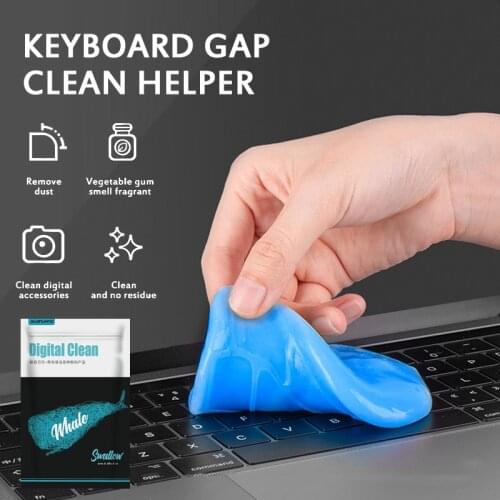 New 60ml Auto Car Cleaning Pad Glue Powder Magical Cleaner Dust Remover Gel Home Computer Keyboard Clean Tool Car Cleaning