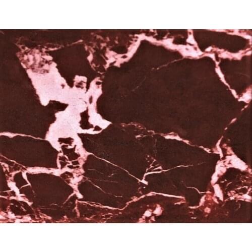 Acrylic/PMMA One-Sided Stone Grain Sheets 3.0mm for Jewelries, Crafts, Art Works, Decoration - Rosso Levanto (SG326)