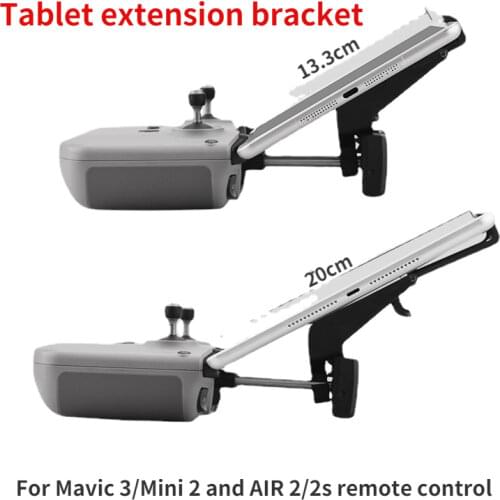 Suitable for DJI MINI 2 tablet extension bracket Yu AIR 2/2s remote control ipad pro bracket accessories