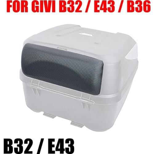 For givi B32 / E43 / B27 motorcycle back trunk backrest black backrest