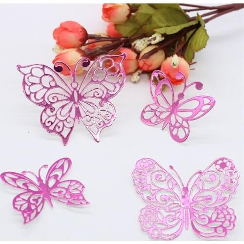 YPP CRAFT Butterfly Metal Cutting Mold for DIY Scrapbook Template Decorative Embossed Paper Card Making Process