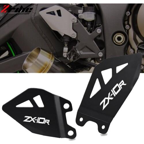 Motorcycle Heel Protective Cover Guard Rear Brake Master Cylinder Guard For KAWASAKI ZX-10R ZX-10RR NINJA 2011-2020 2019 2018