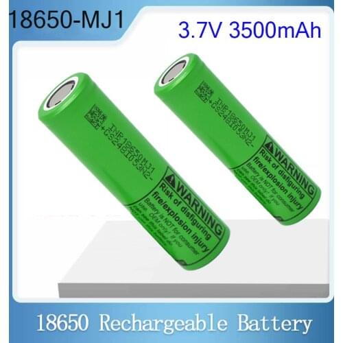 1-10PCS 100% Original MJ1 3.7V 3500 mah 18650 Lithium Rechargeable Battery For Flashlight batteries for LG MJ1 3500mah battery
