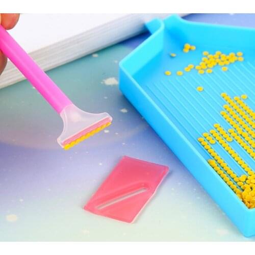 1 Set 5D Diamond Painting Glue Clay With Storage Box Embroidery Cross Stitch Drilling Mud Point Drill Pen DIY Craft Art Tool
