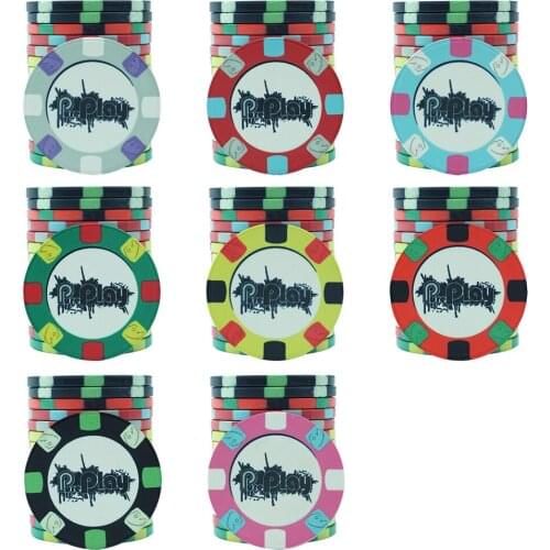 10pcs/Lot Ascona Ceramic High Quality Texas Hold'em Poker Gambling Casino Chip Wholesale