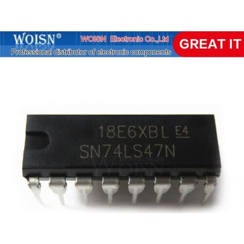 5pcs/lot 74LS47 SN74LS47N 74LS83 74LS85 74LS112 SN74LS112 74LS138 SN74LS138N 74LS145 SN74LS145N 74LS151 SN74LS151 74LS194 DIP16