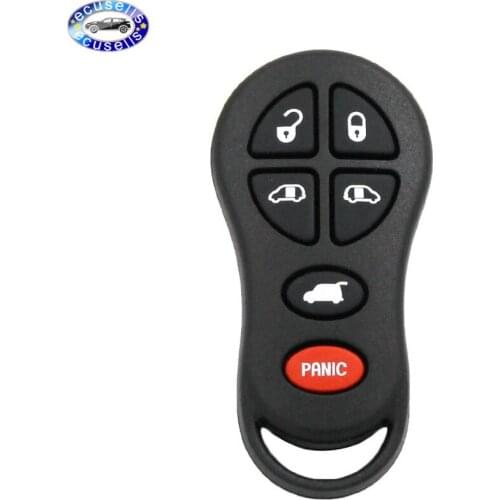 6 Button Remote Key Shell Case Smart Car Key Housing Fob for Chrysler Prowler Town & Country Voyager Caravan Grand