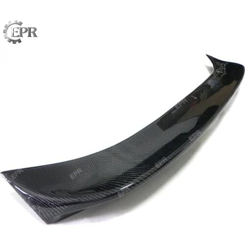 For Mazda MX5 NA MK1 Miata TR Style Ducktail Carbon Rear Spoiler Tuning Part Trim For MK1 Miata Carbon Fiber Trunk Wing Lip