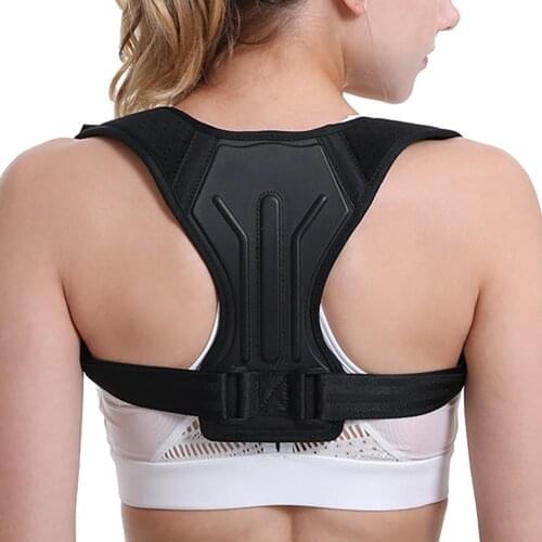 Clavicle Spine Posture Corrector Protection Adjustable Back Shoulder Lumbar Brace Support Belt Humpback Pain Relief Corrector