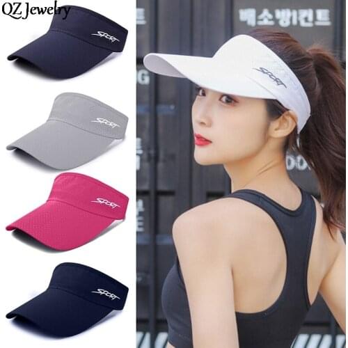 Fashion Outdoor Cotton Golf Cap for Women Men Sport Baseball Cap Adjustable Breathable Sunscreen Headband Empty Tops Visor Hat